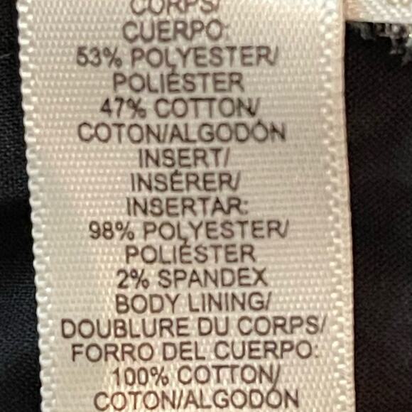 LOFT Black Cream Bold Print Career Office Jacket NWOT Size 14 - Picture 11 of 13